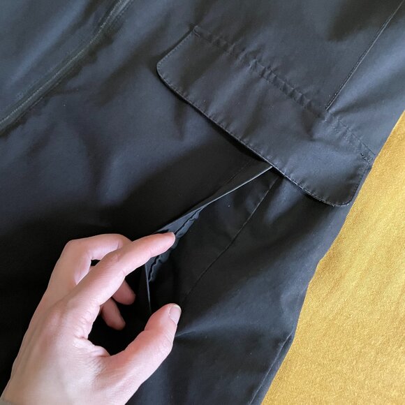 Pendleton Plaid Lined Rain Jacket - W's S, Black - Picture 6 of 10